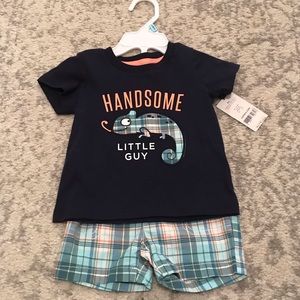 Carters 2 piece short set